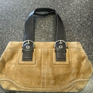 Coach SoHo Suede tote